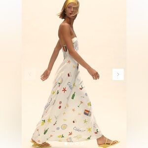 Carla Maxi Dress in Ciao Pattern. Perfect for summer or a vacation!